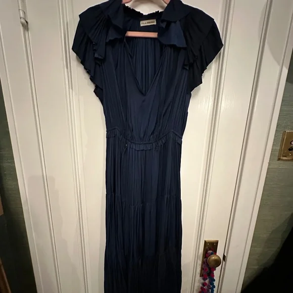 Ulla Johnson Dresses Ulla Johnson Blaire Dress Navy Poshmark